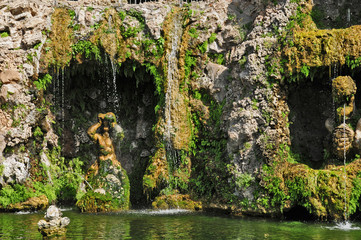 Roma, la Fontana dell'Aquilone nei Giardini Vaticani
