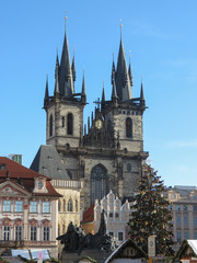 Naklejka premium Church of Our Lady before Tyn