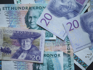Swedish Krona and Norwegian Krone notes
