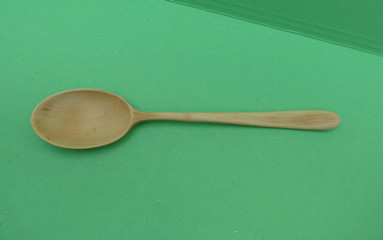 artisanal wooden spoon