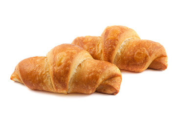 croissant isolated on white background