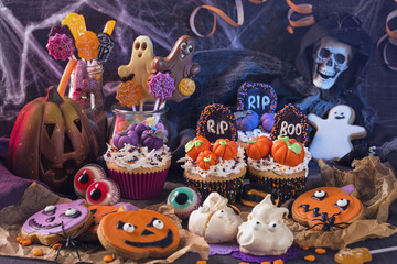 Sweets for halloween party
