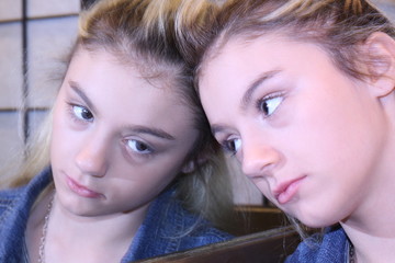 Obraz premium mirror image