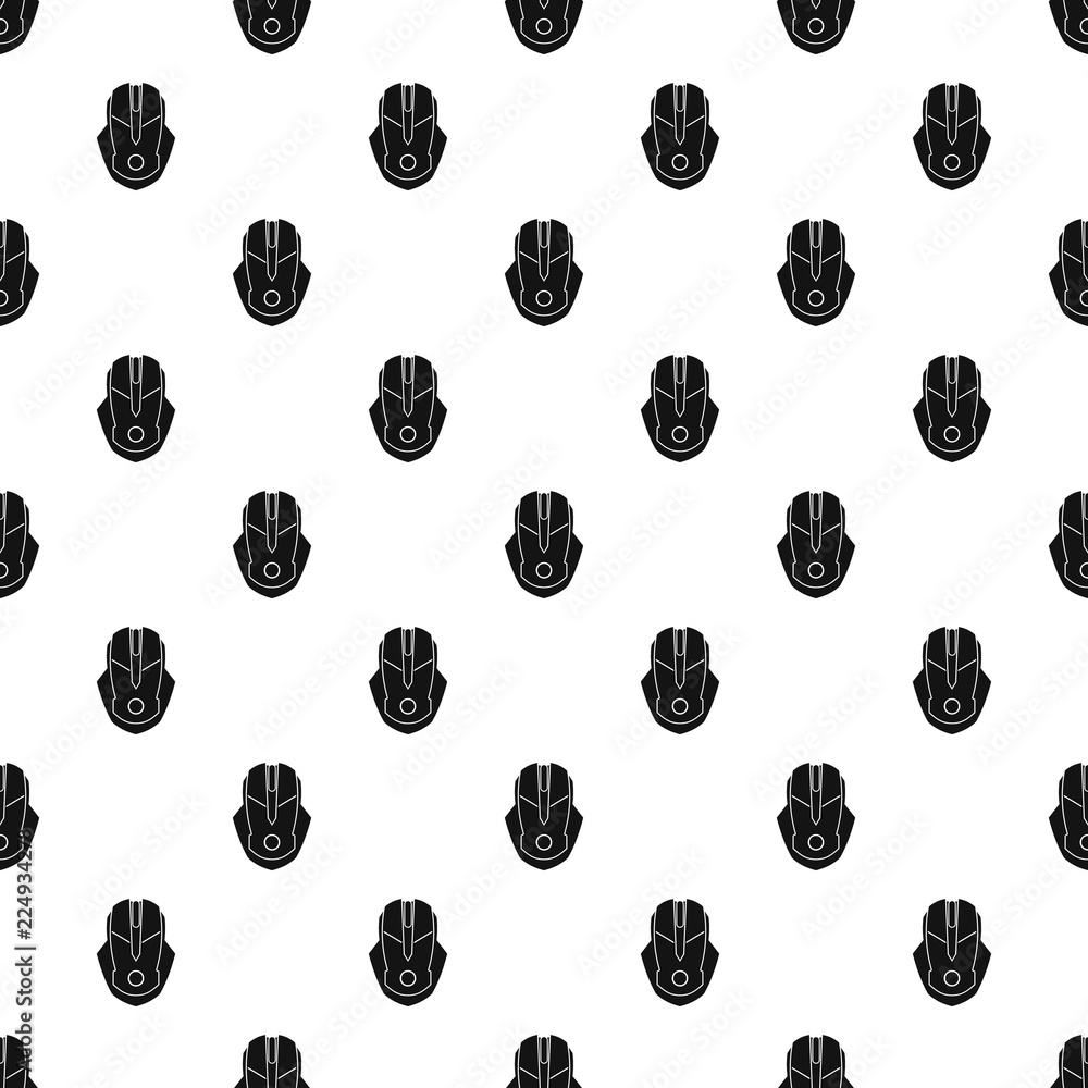 Poster computer mouse pattern. simple illustration of computer mouse vector pattern for web