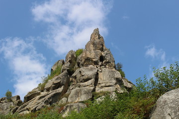 Rocks in Tustan