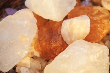 quartz stones or minerals