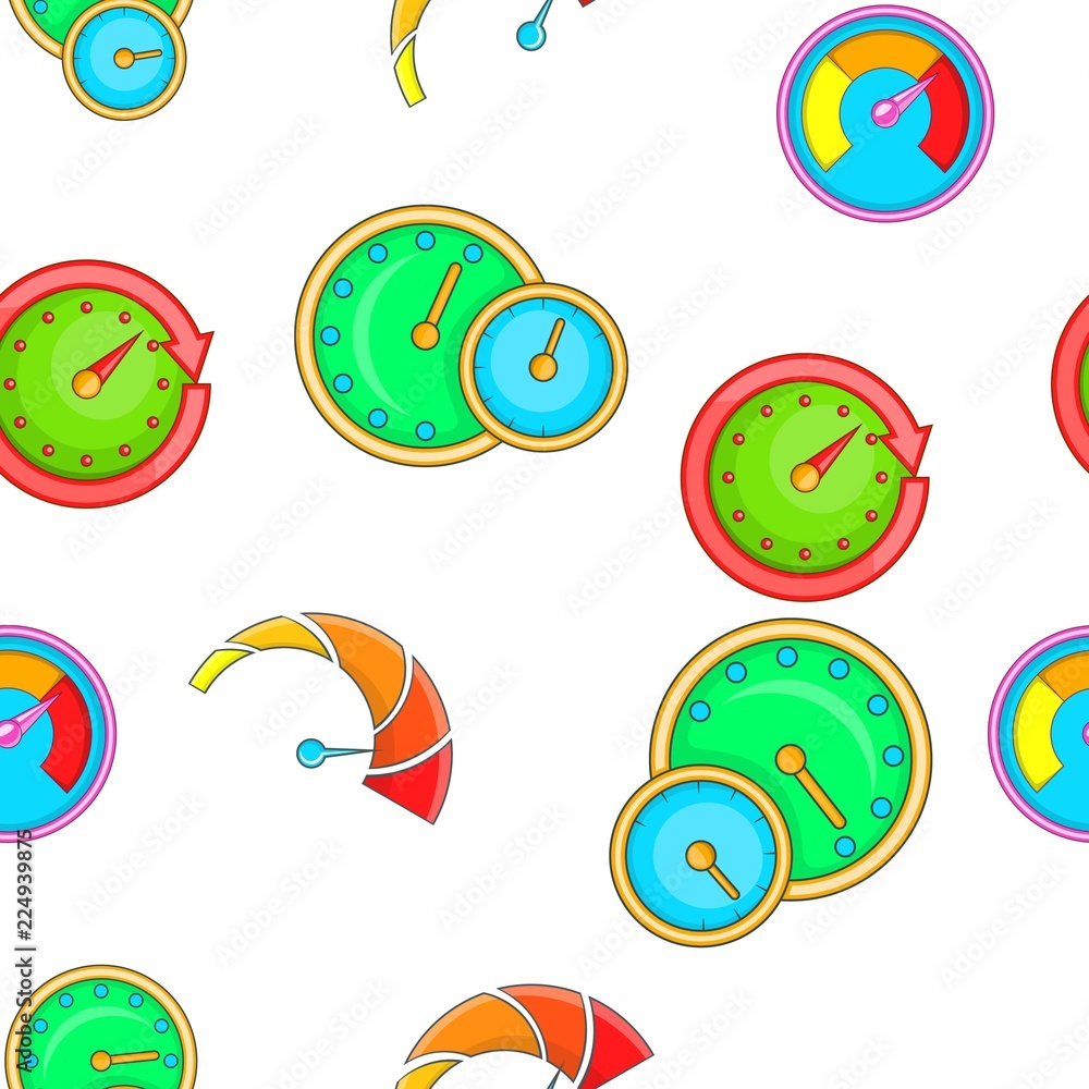 Poster speed measurement pattern. cartoon illustration of speed measurement vector pattern for web