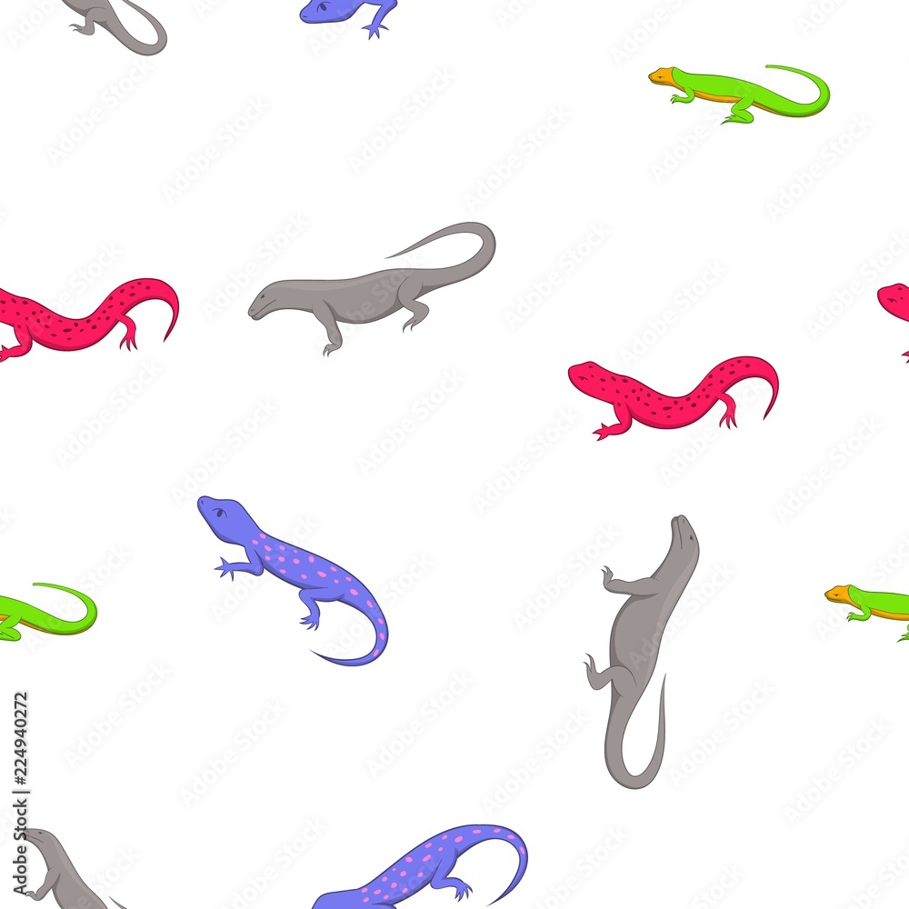 Poster varan pattern. cartoon illustration of varan vector pattern for web