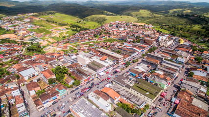 aerial view of the city Pernambuco 