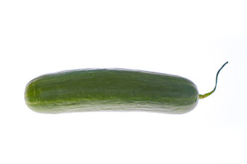 Cucumber isolated on white background