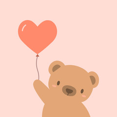 teddy bear with heart