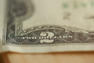 Two dollar banknote 