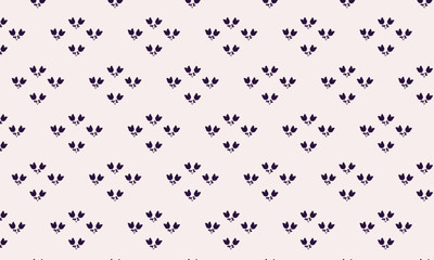 Purple Flower Pattren