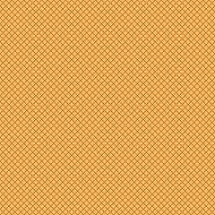 Seamless waffle texture vector pattern.