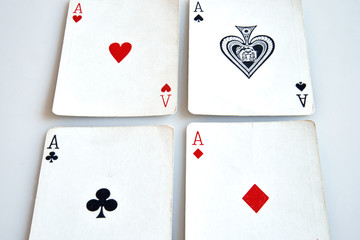  carte da poker, giocare con le carte
