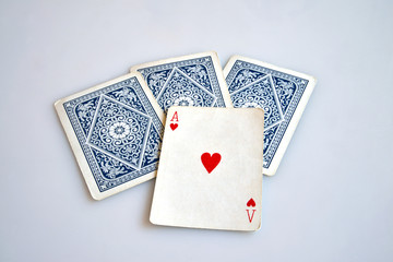  carte da poker, giocare con le carte