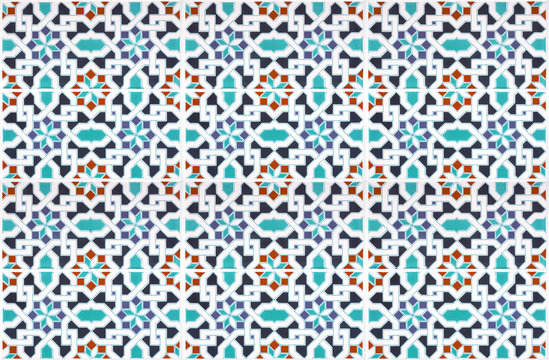  mosaic pattern oriental background