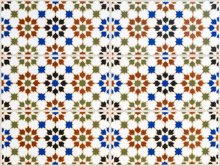  mosaic pattern - oriental tile backround
