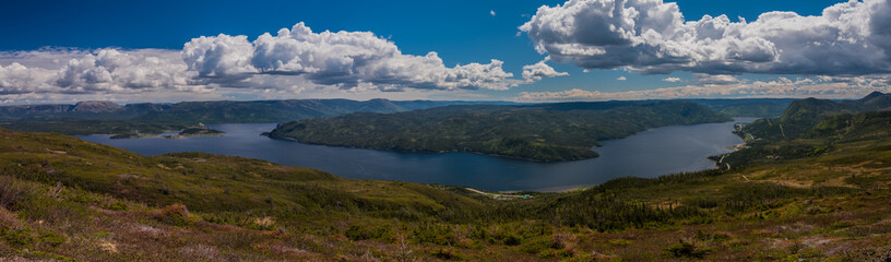 Obraz na płótnie Canvas Newfoundland panorama