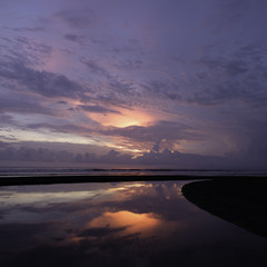 Sunset at Jacó Beach Costa Rica