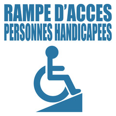 Logo rampe d'accès.