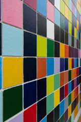 Colorful Tile Wall
