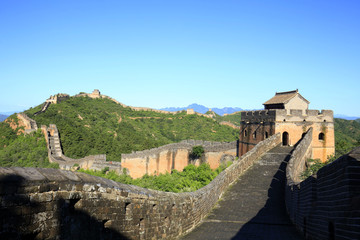 The Great Wall is in China.