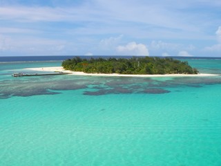 Beathtaking view of Managaha Islands, Saipan, Northern Mariana Islands