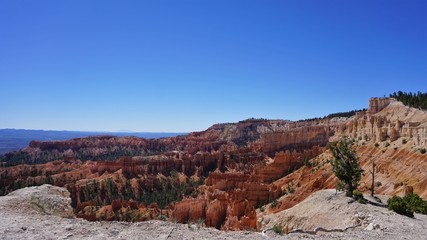 Bryce Canyon National Park Overlook and Hoodoos