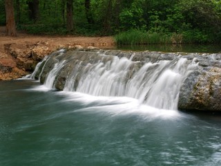 This waterfalls in Chickasaw National Recreation Area in Sulphur is dubbed as the “Little Niagara” of Oklahoma.