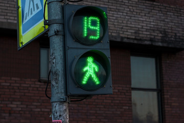 Green traffic light