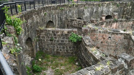 Fototapeta na wymiar Baluarte de San Diego, oldest stone fort in Manila