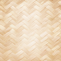 close up woven bamboo pattern