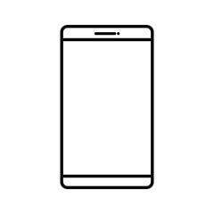 smartphone device isolated icon
