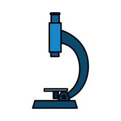 microscope lab isolated icon
