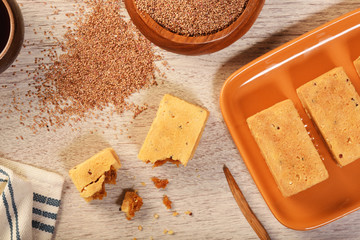 Taiwan famous dessert - pineapple cake