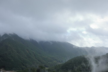 日本　熊野の山
