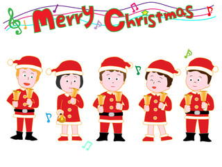 ハンドベルで演奏するクリスマスコンサート