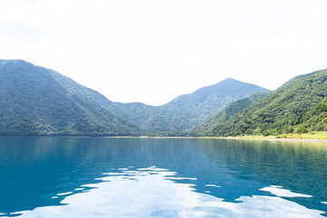 Naklejka premium 本栖湖