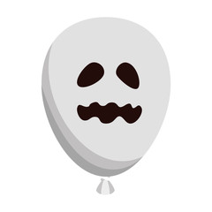 halloween balloon helium with face