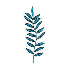 branch with leafs icon