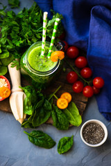 Organic food concept