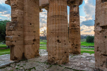 Paestum Greco Roman Ruins Italy