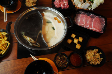 Asian hot pot