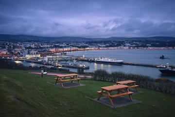 Panorama of Douglas