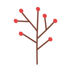 branch with seeds icon