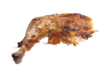 meat isolated on white background