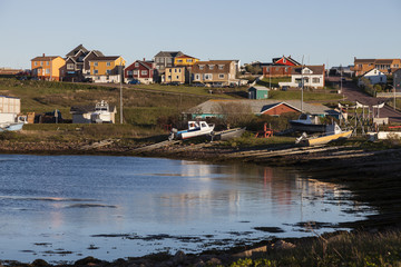 Fototapeta na wymiar Saint Pierre panorama