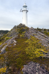 Fototapeta na wymiar King Cove Head Lighthouse