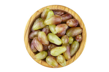green ripe grapes